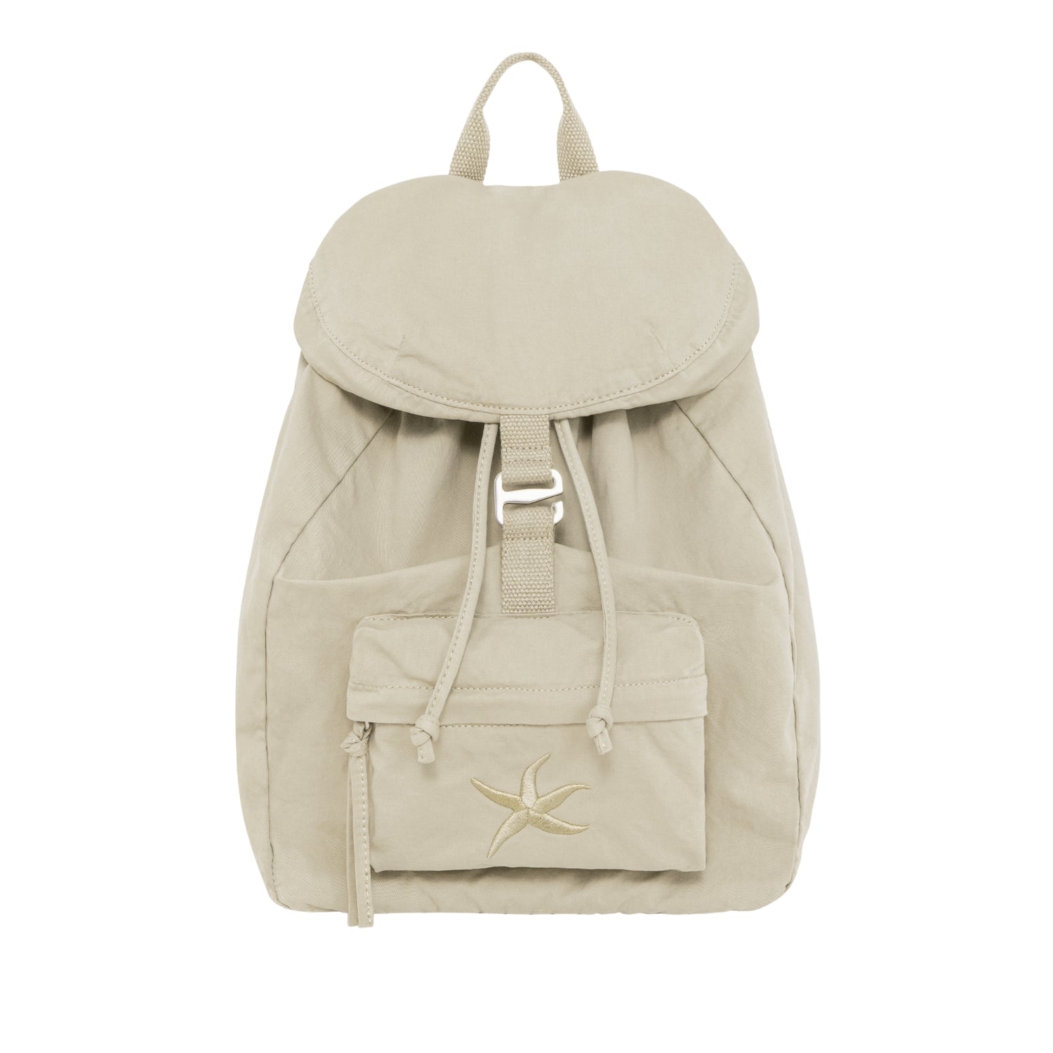 TCM starfish pocket backpack (beige)
