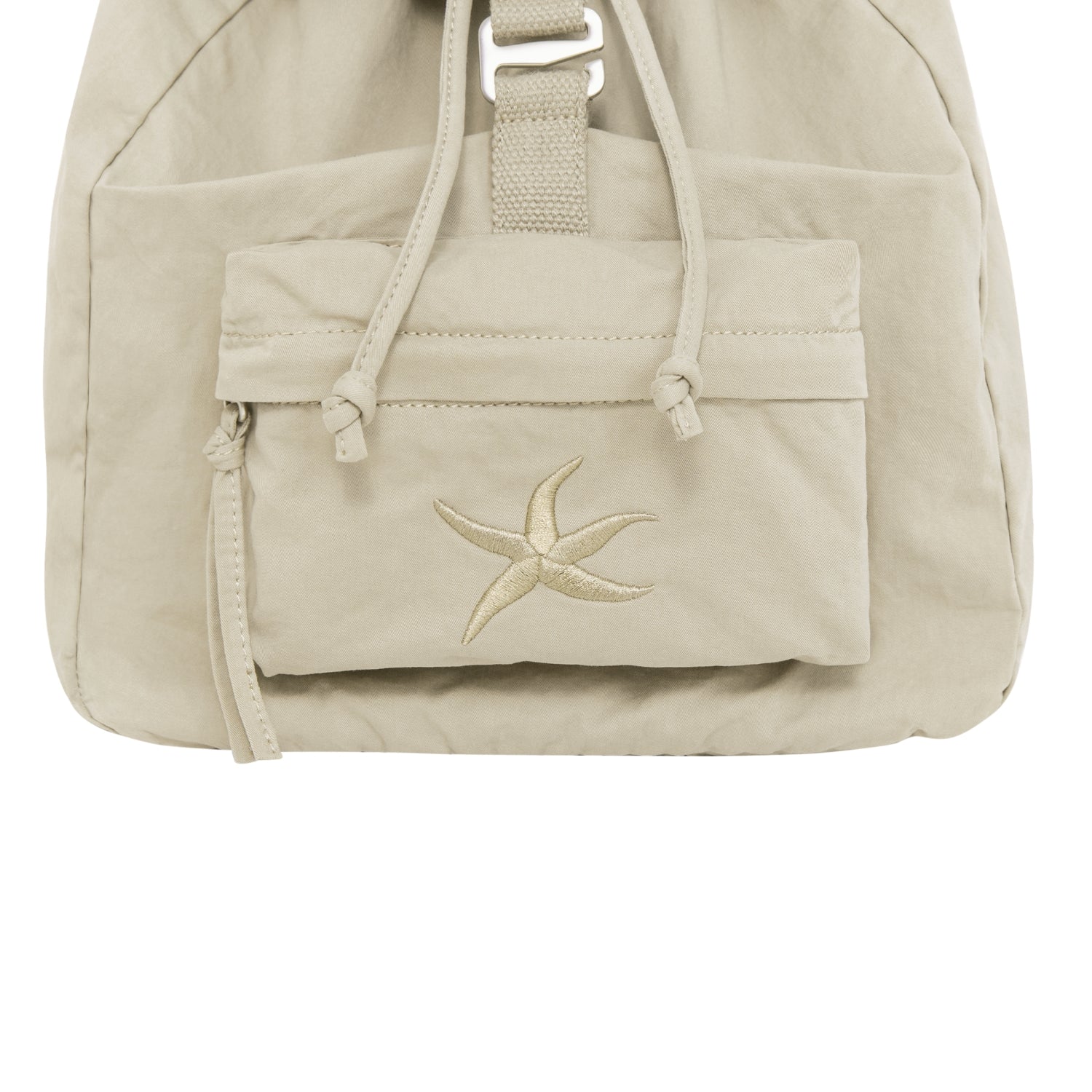 TCM starfish pocket backpack (beige)