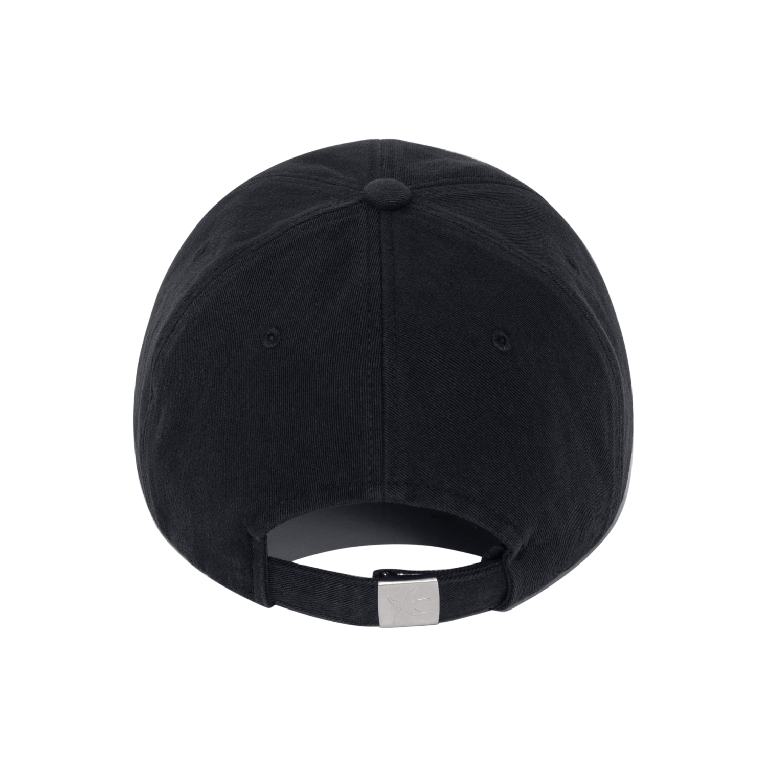 TCM stripe logo patch cap (black)