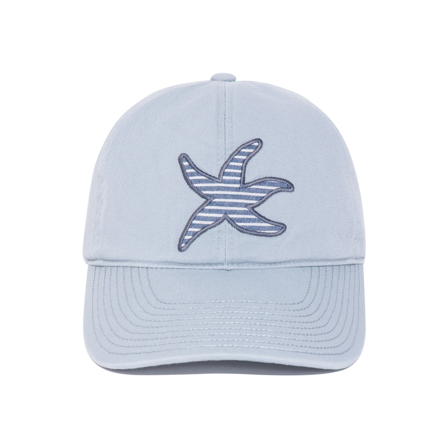 TCM stripe logo patch cap (sky blue)
