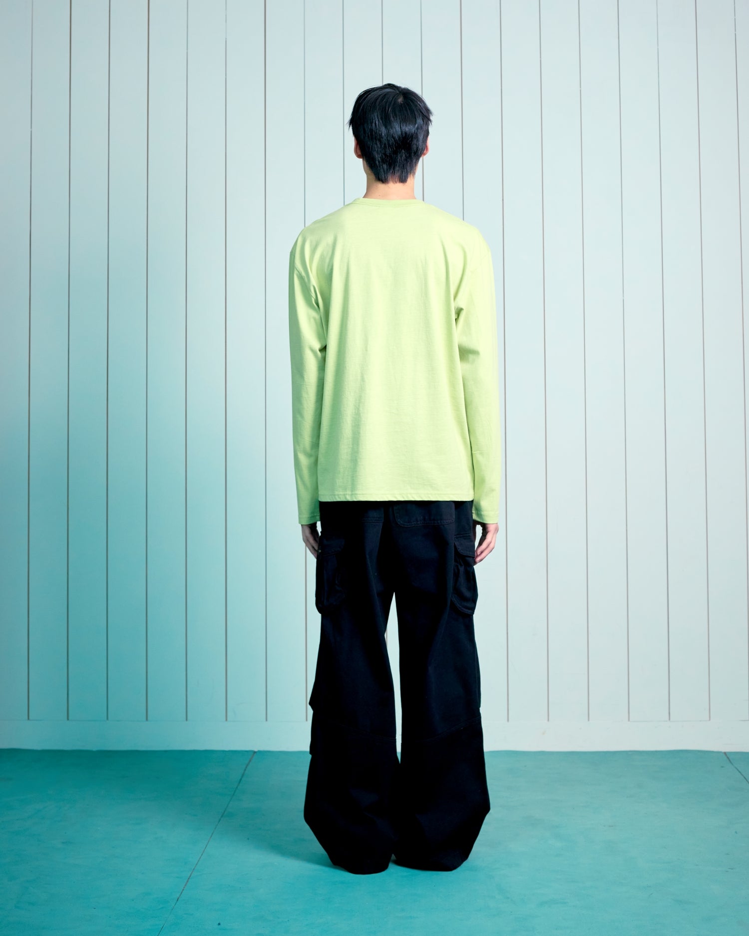TCM above long sleeve (lime)