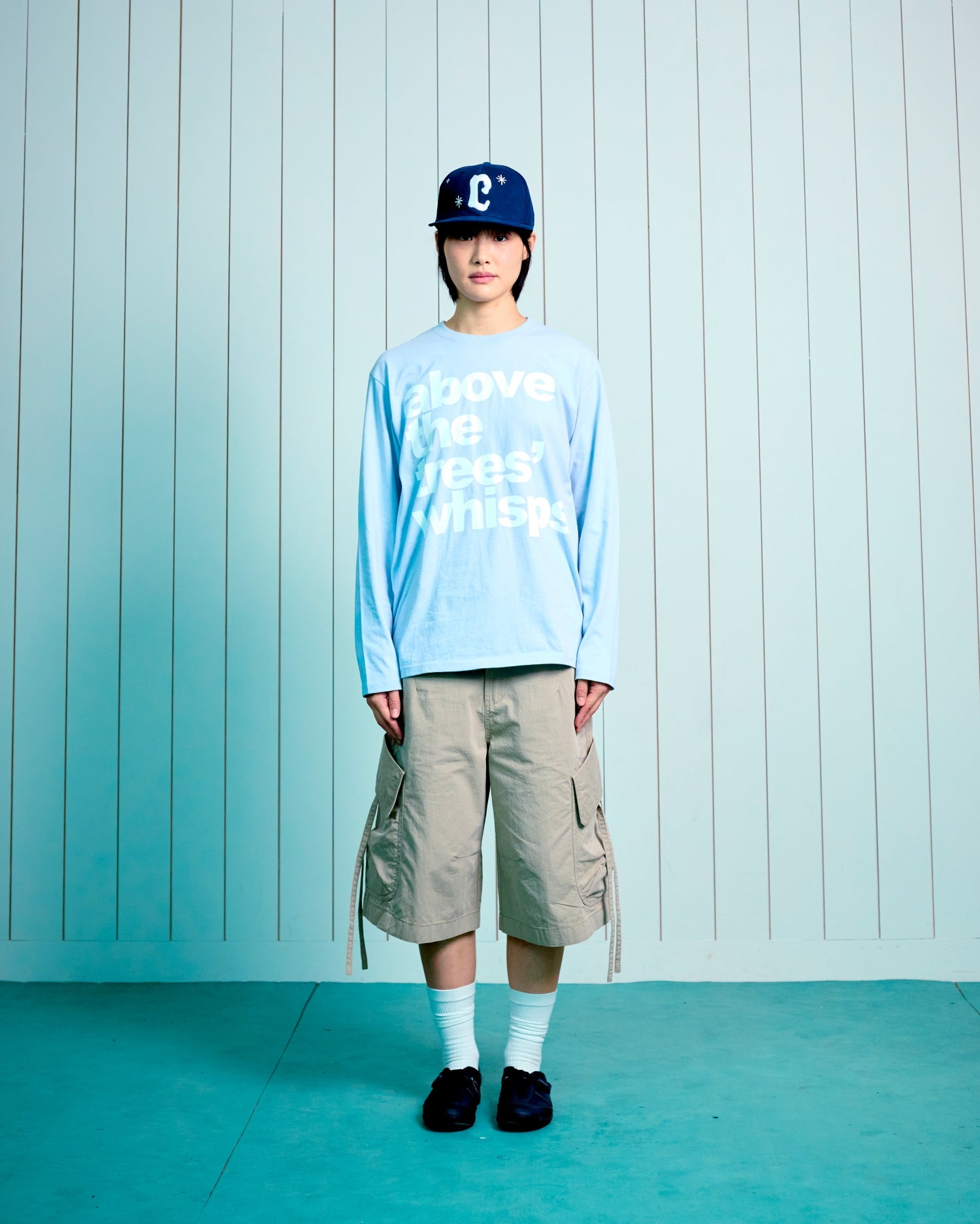 TCM above long sleeve (sky blue)