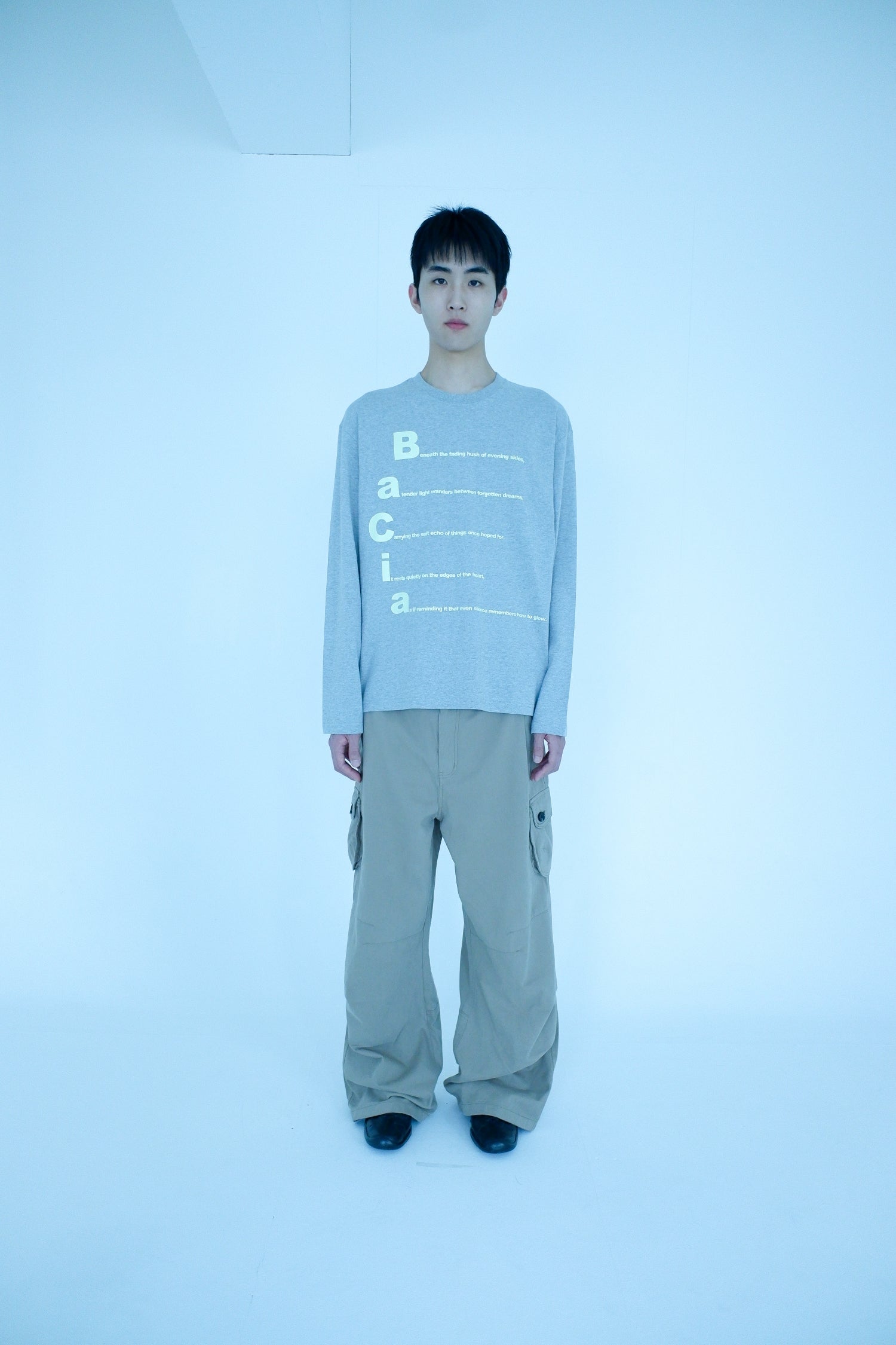 TCM bacia long sleeve (melange grey)