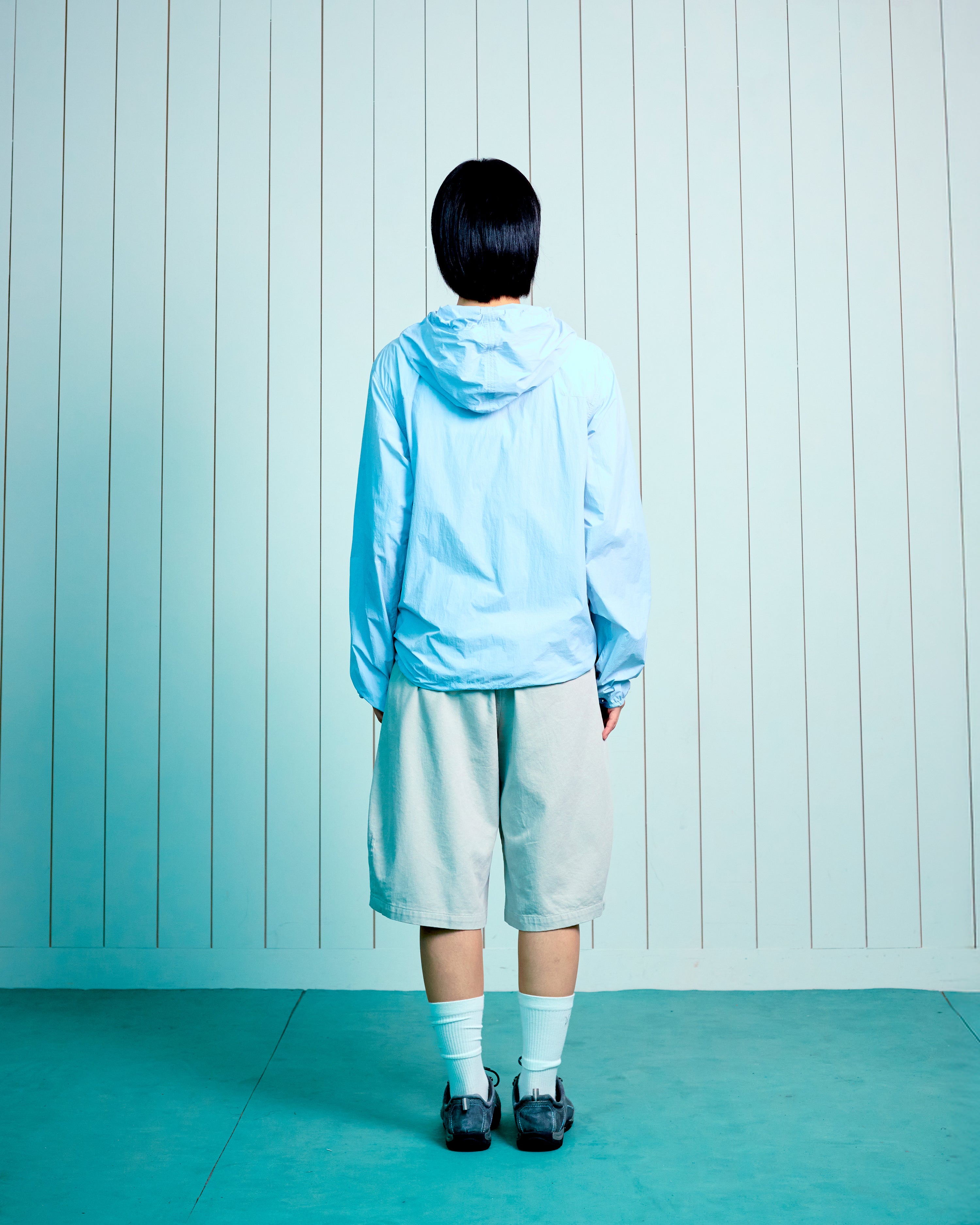 TCM pastel mesh wind stopper (sky blue)