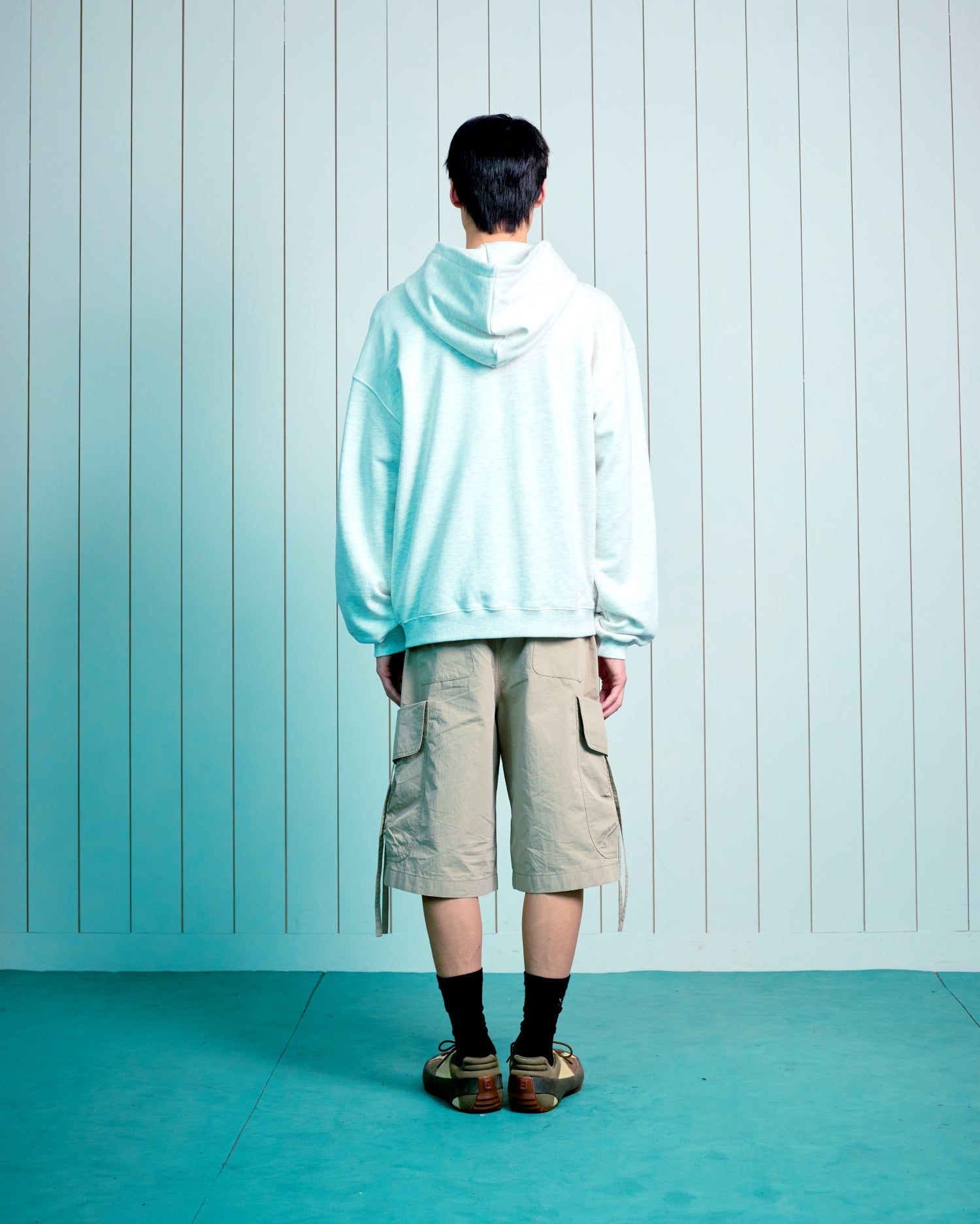 TCM star dot hoodie (oatmeal melange)