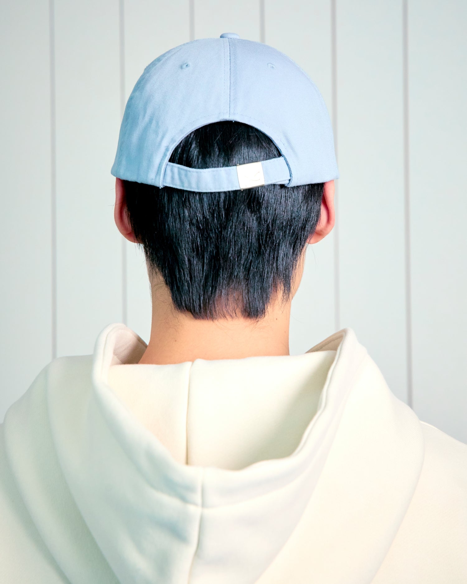 TCM stripe logo patch cap (sky blue)