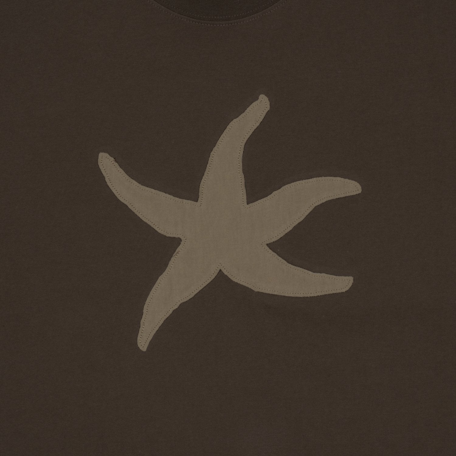 TCM vintage starfish T (brown)
