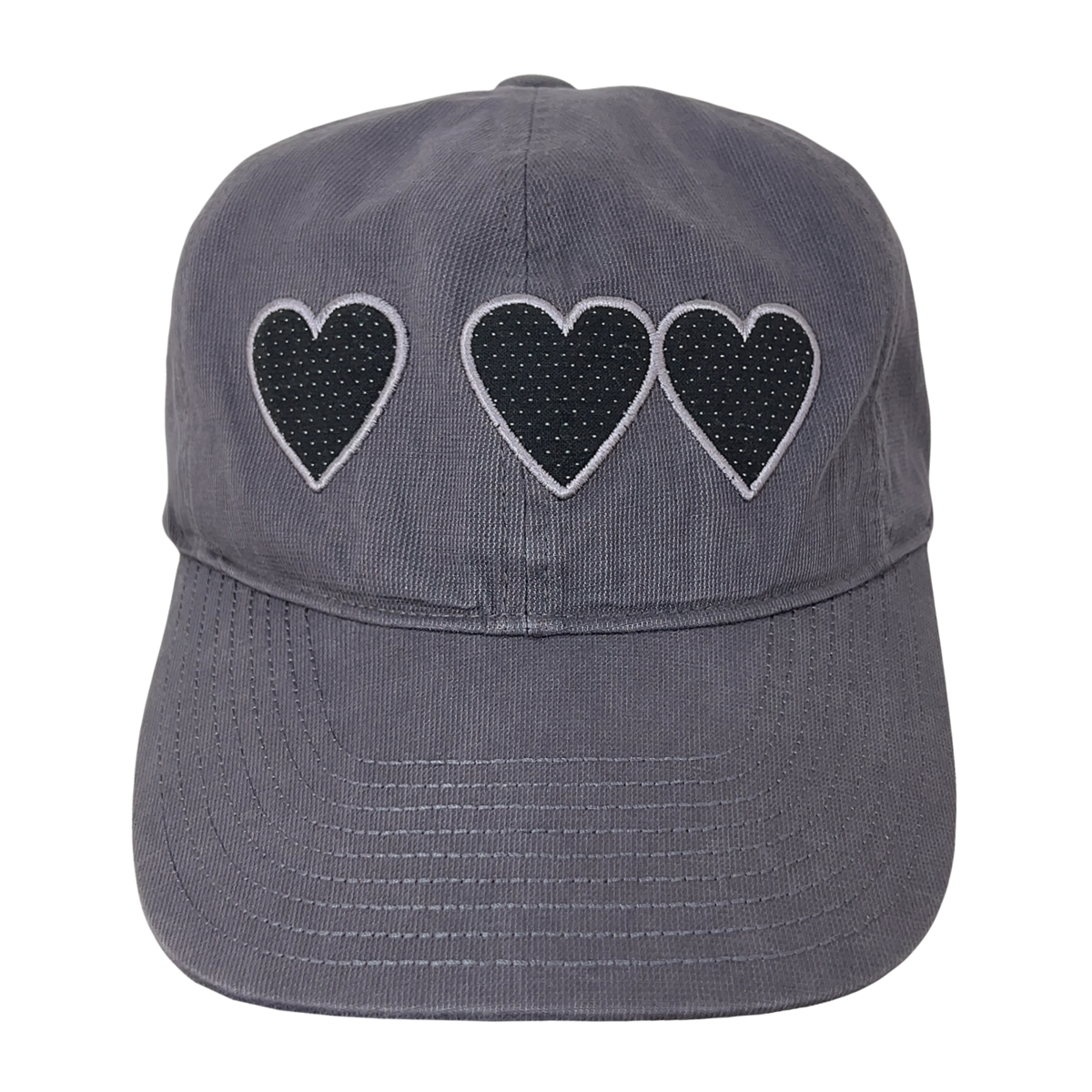 TCM heart cap charcoal t-shirt minimalist comfort