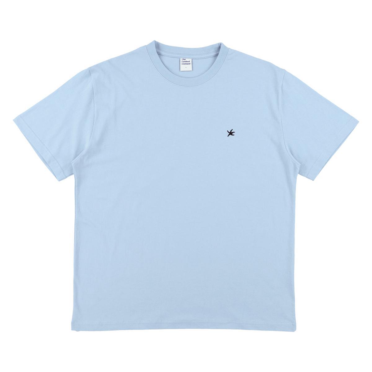 TCM starfish mini logo t-shirt sky blue unisex ...