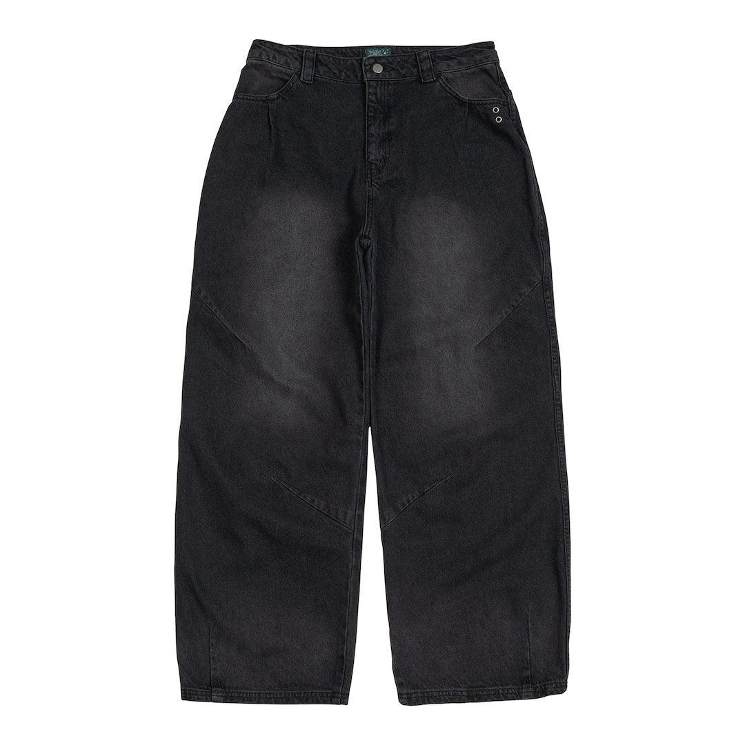 TCM starfish denim pants (black)