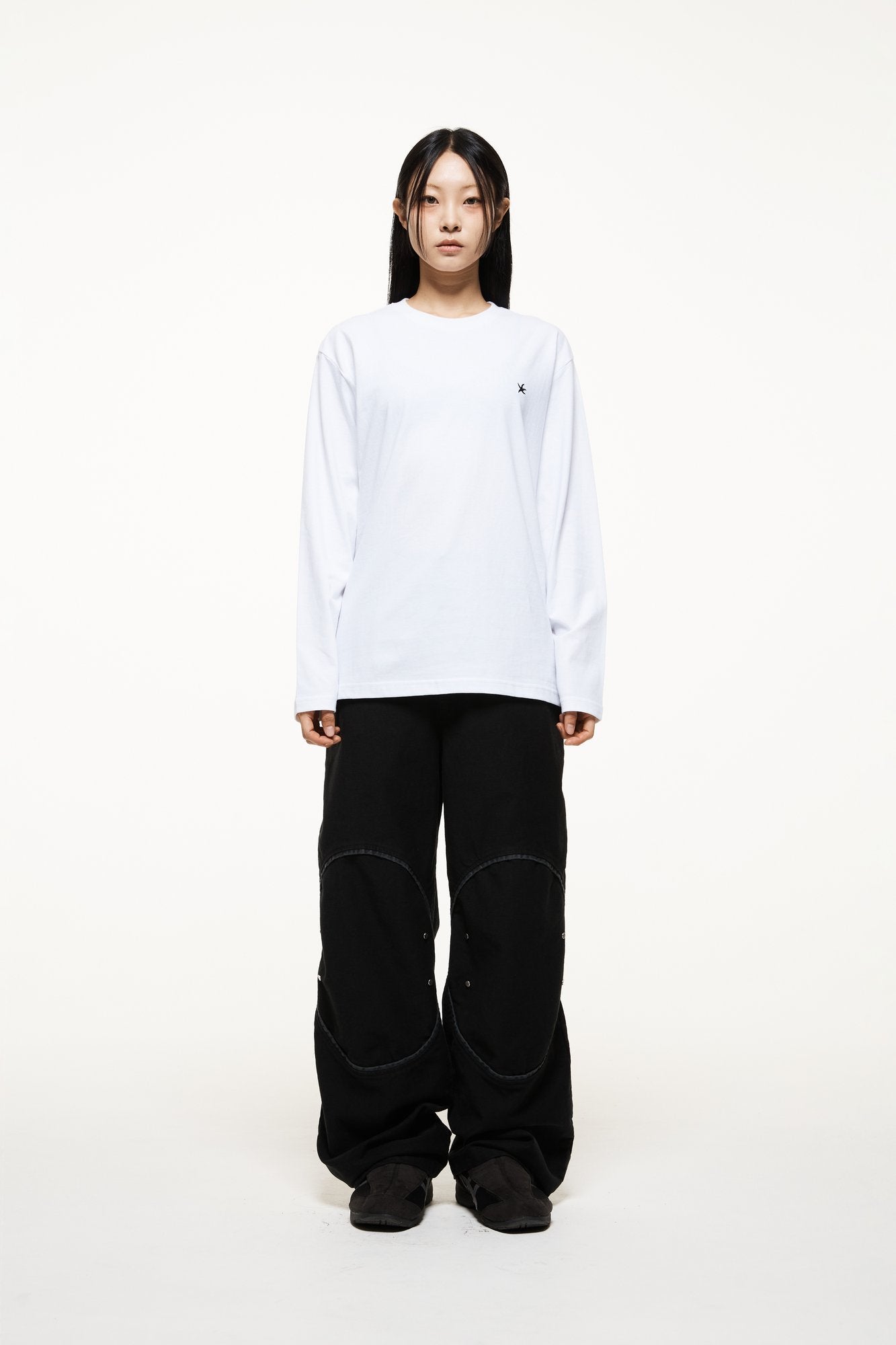 TCM starfish mini logo long sleeve (white)