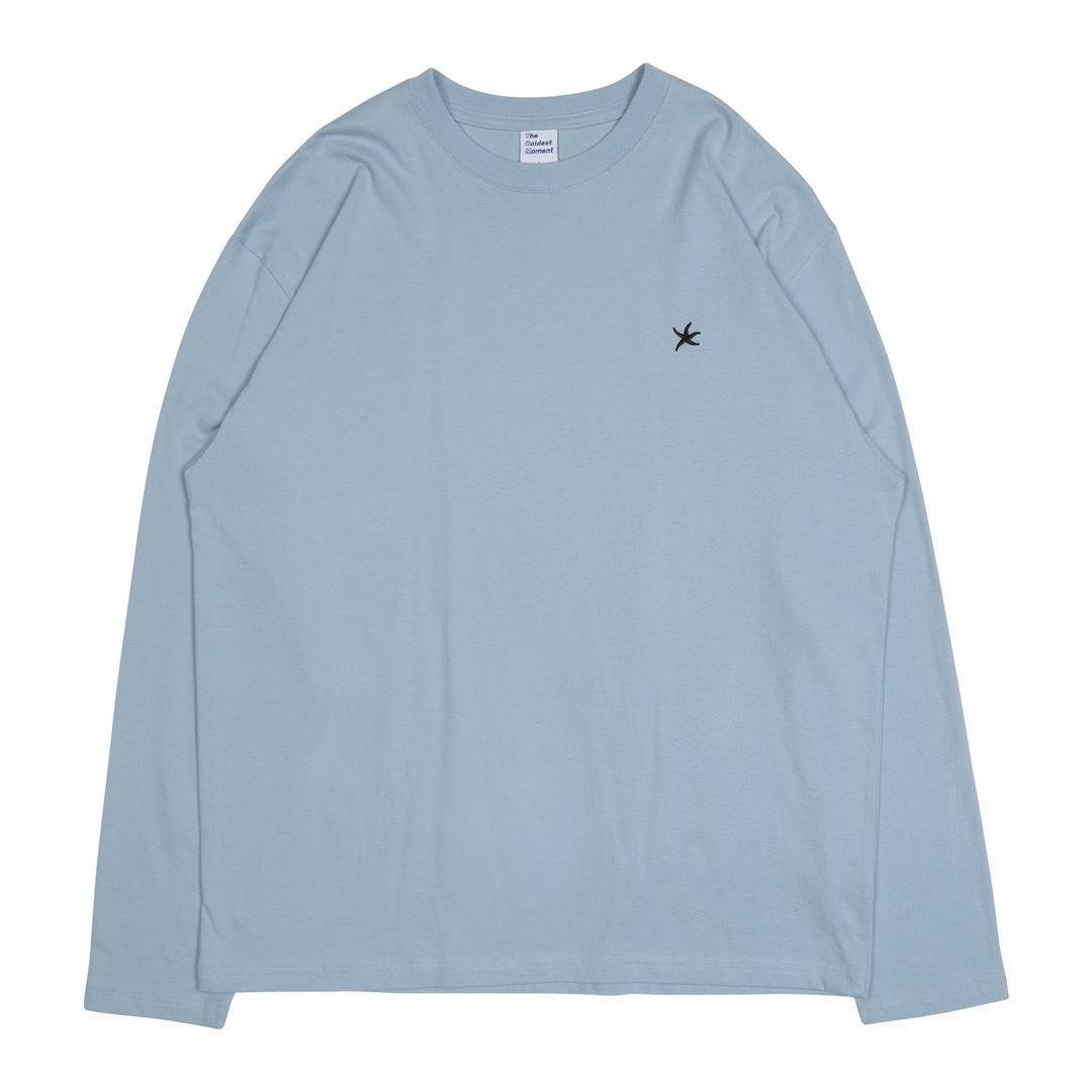 TCM starfish mini logo long sleeve (sky blue)