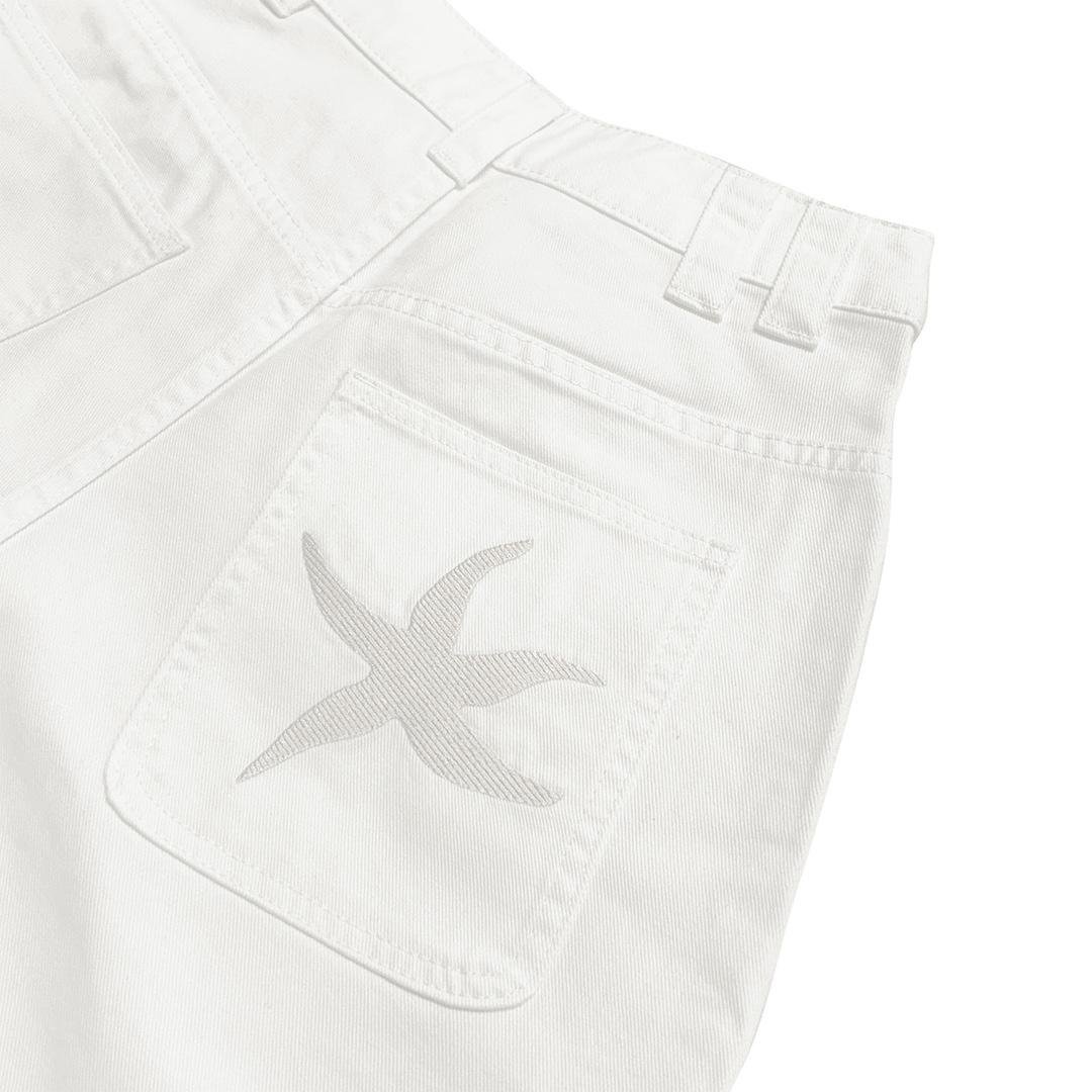 TCM starfish chino pants (white)