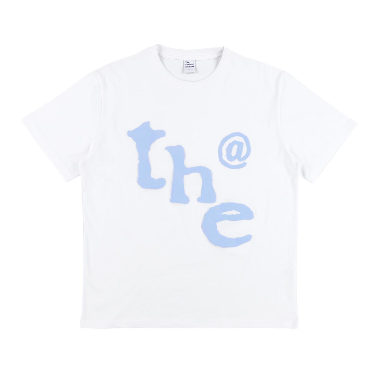 TCM the T white unisex t-shirt minimalist design