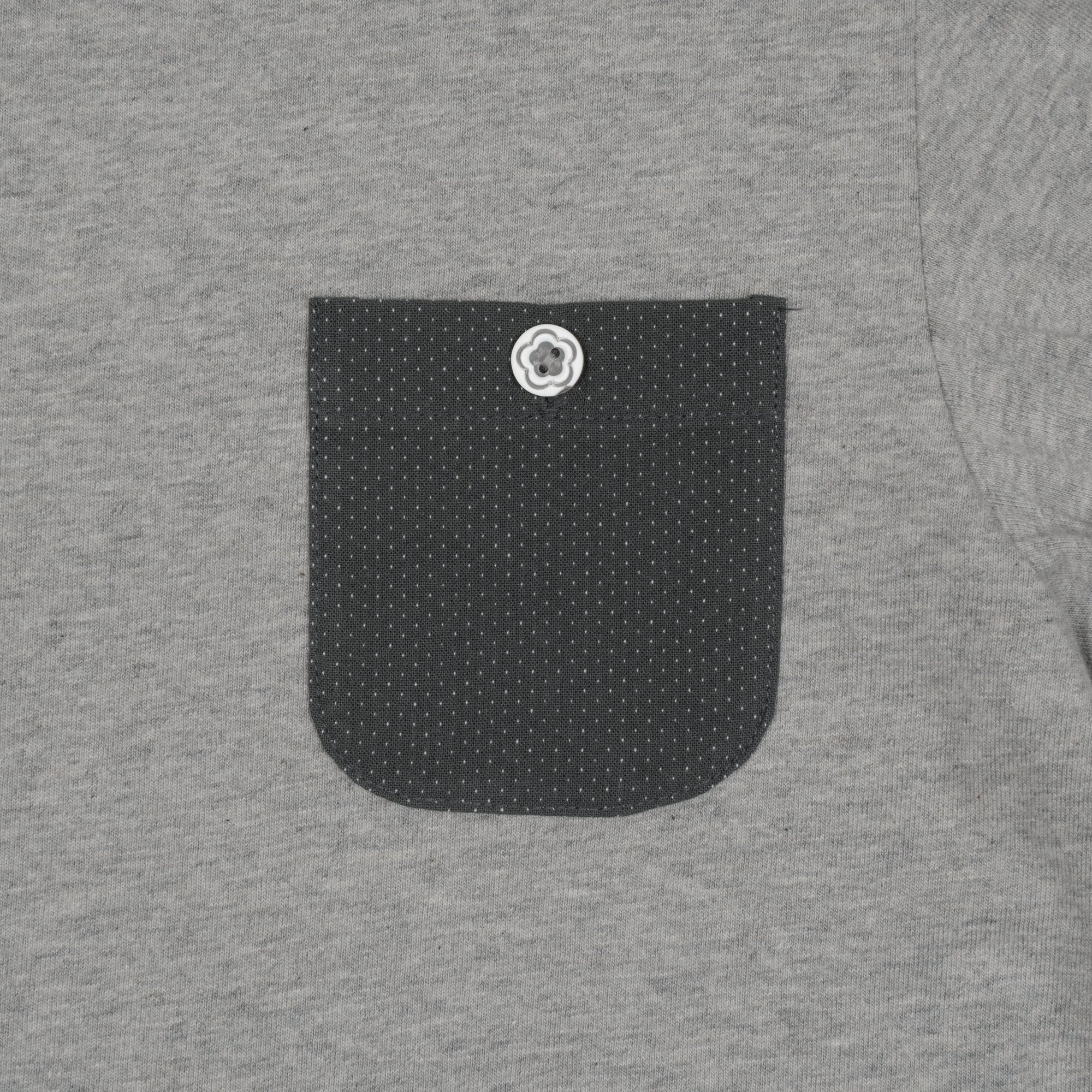 TCM button mini pocket T (grey)