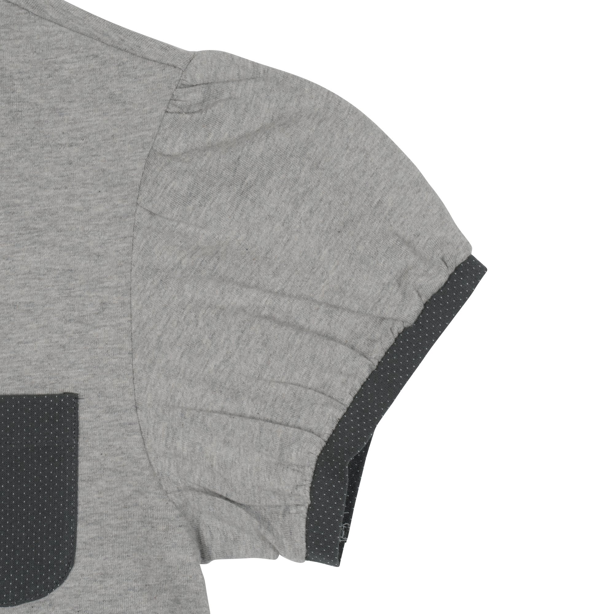 TCM button mini pocket T (grey)