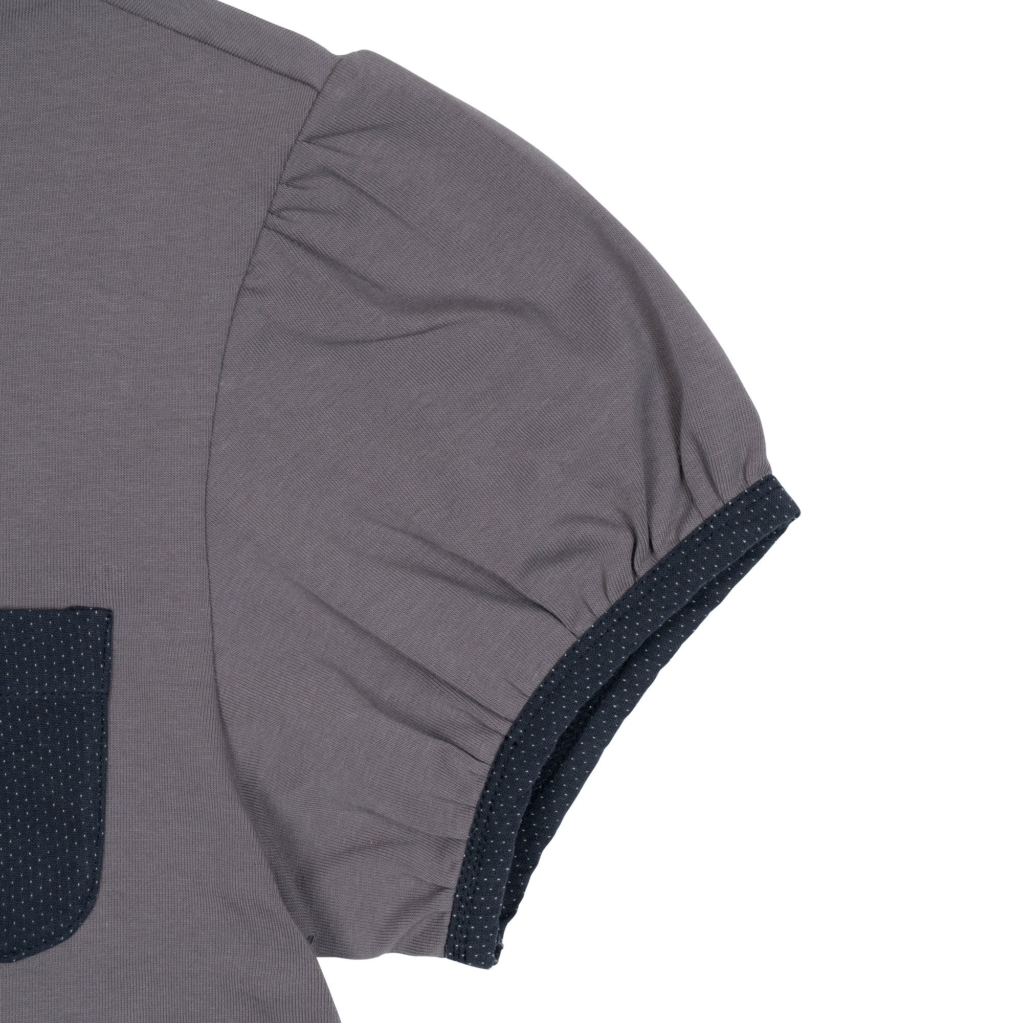 TCM button mini pocket T (navy)