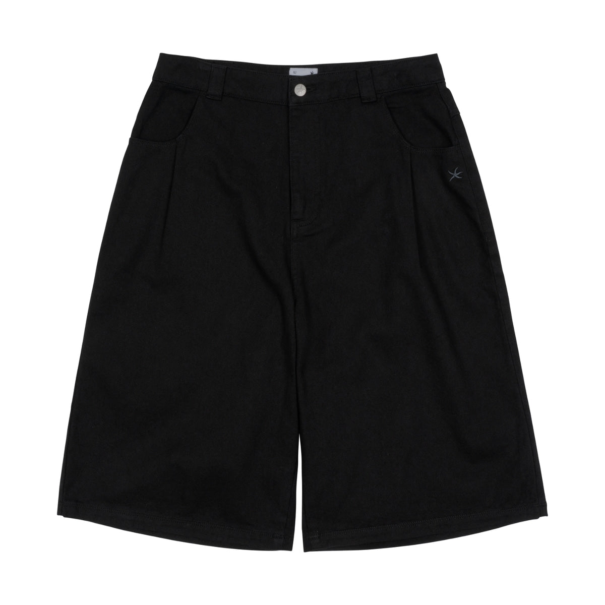 TCM black starfish half chino shorts cotton