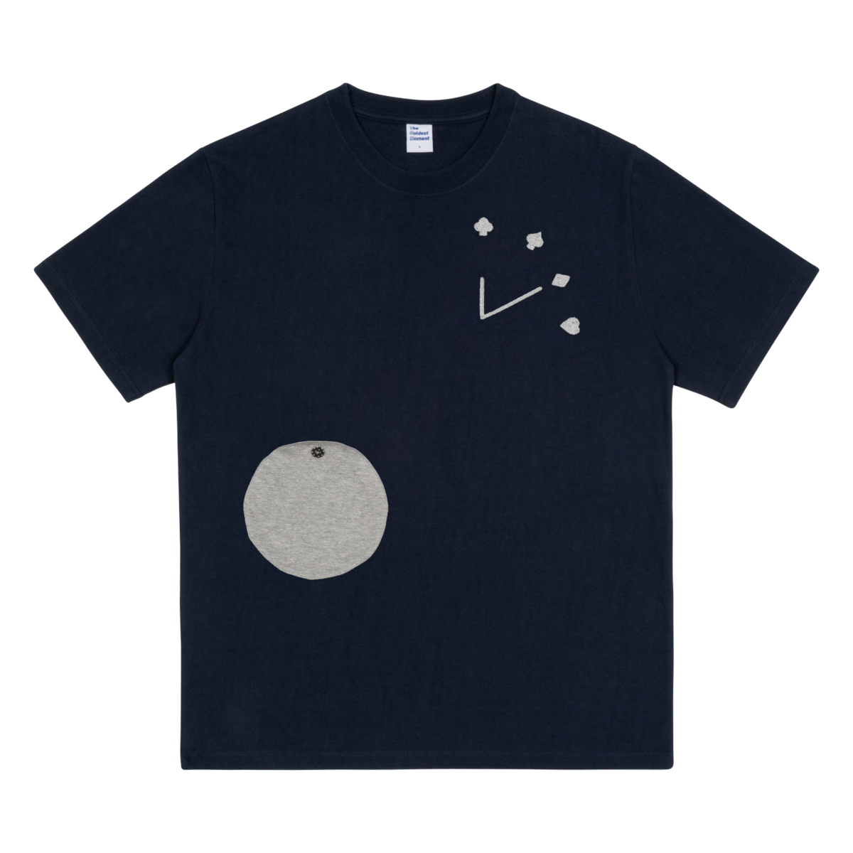 TCM navy pape t-shirt unisex cotton comfort