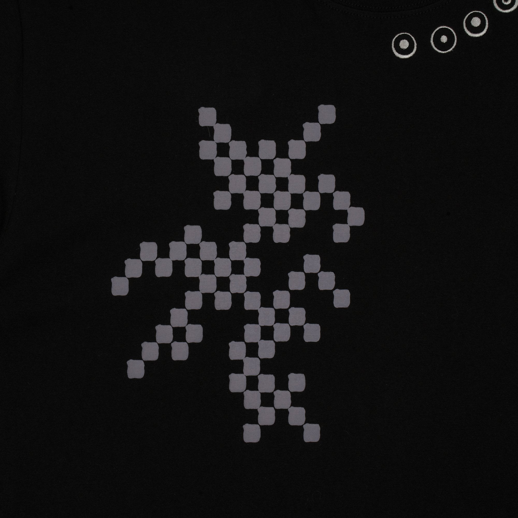 TCM checker T (black)