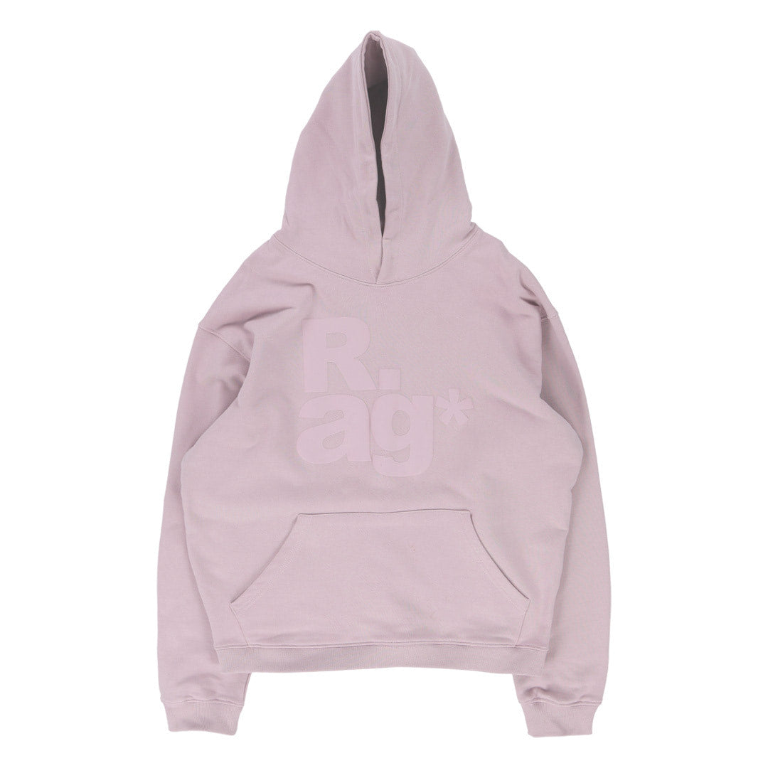 TCM rag hoodie indi pink minimalist comfort