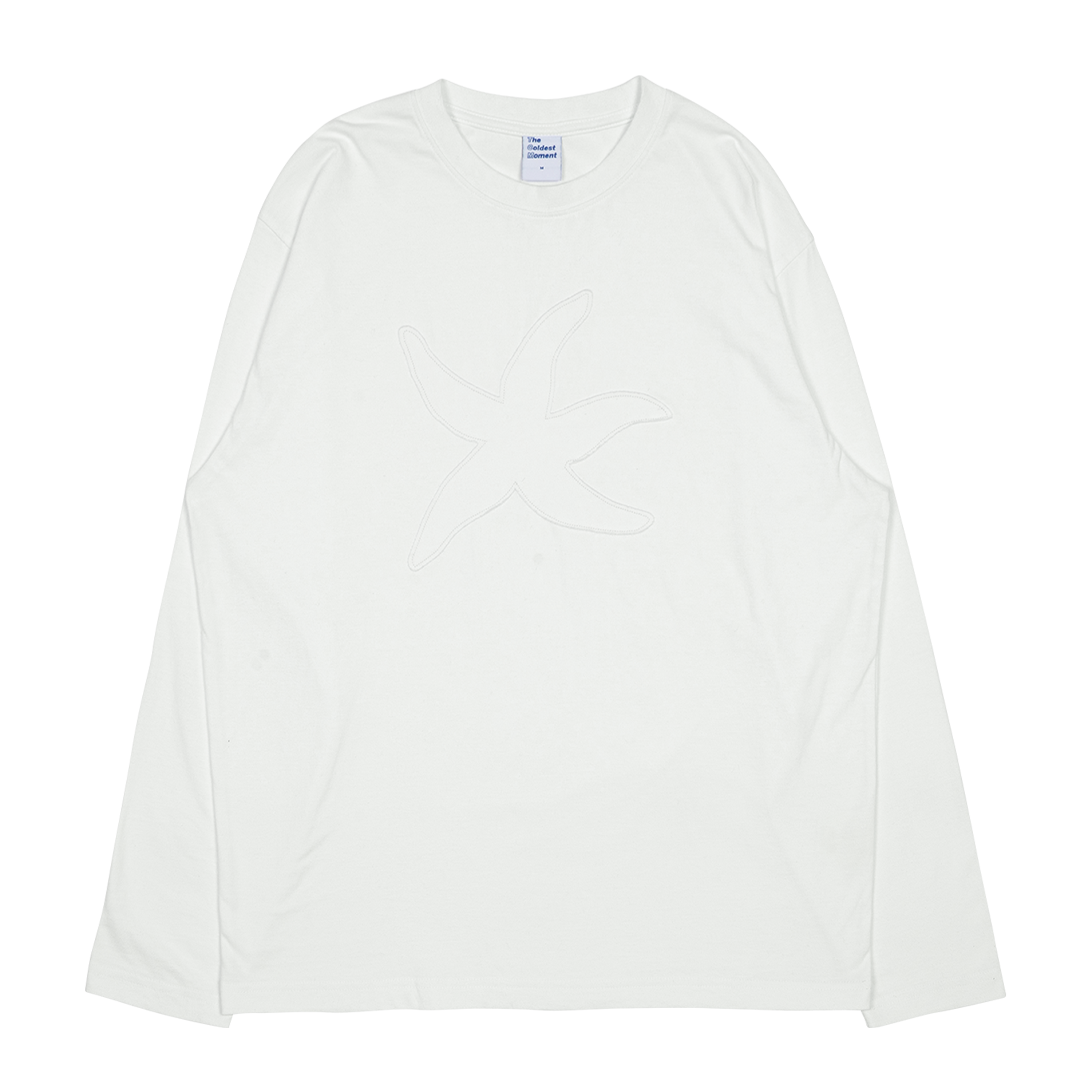 TCM vintage logo long sleeve (white/ivory)