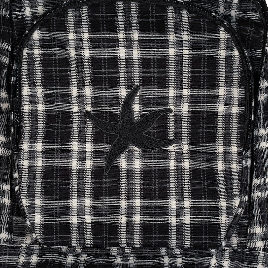 TCM starfish check backpack (black)