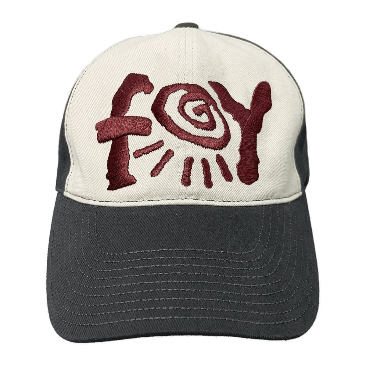 TCM foy cap charcoal minimalist cotton unisex