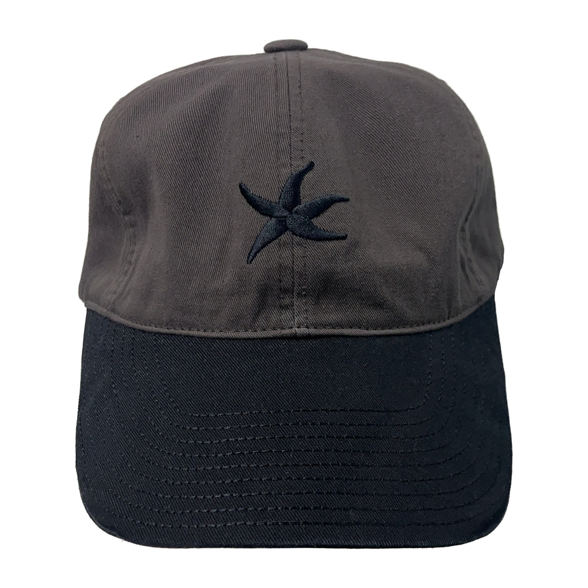 TCM starfish cap brown black minimalist cotton