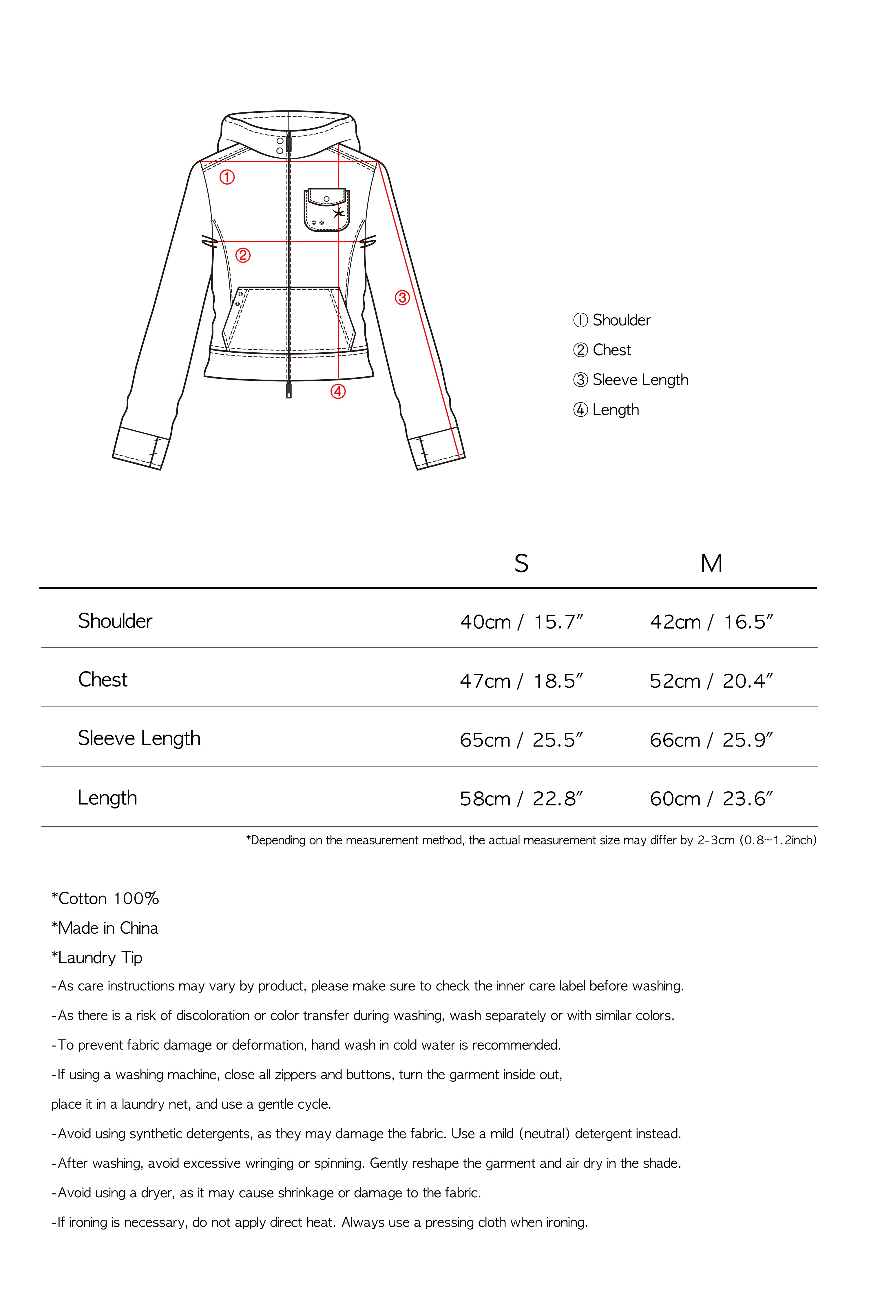 TCM easy pocket hooded zip-up (charcoal)
