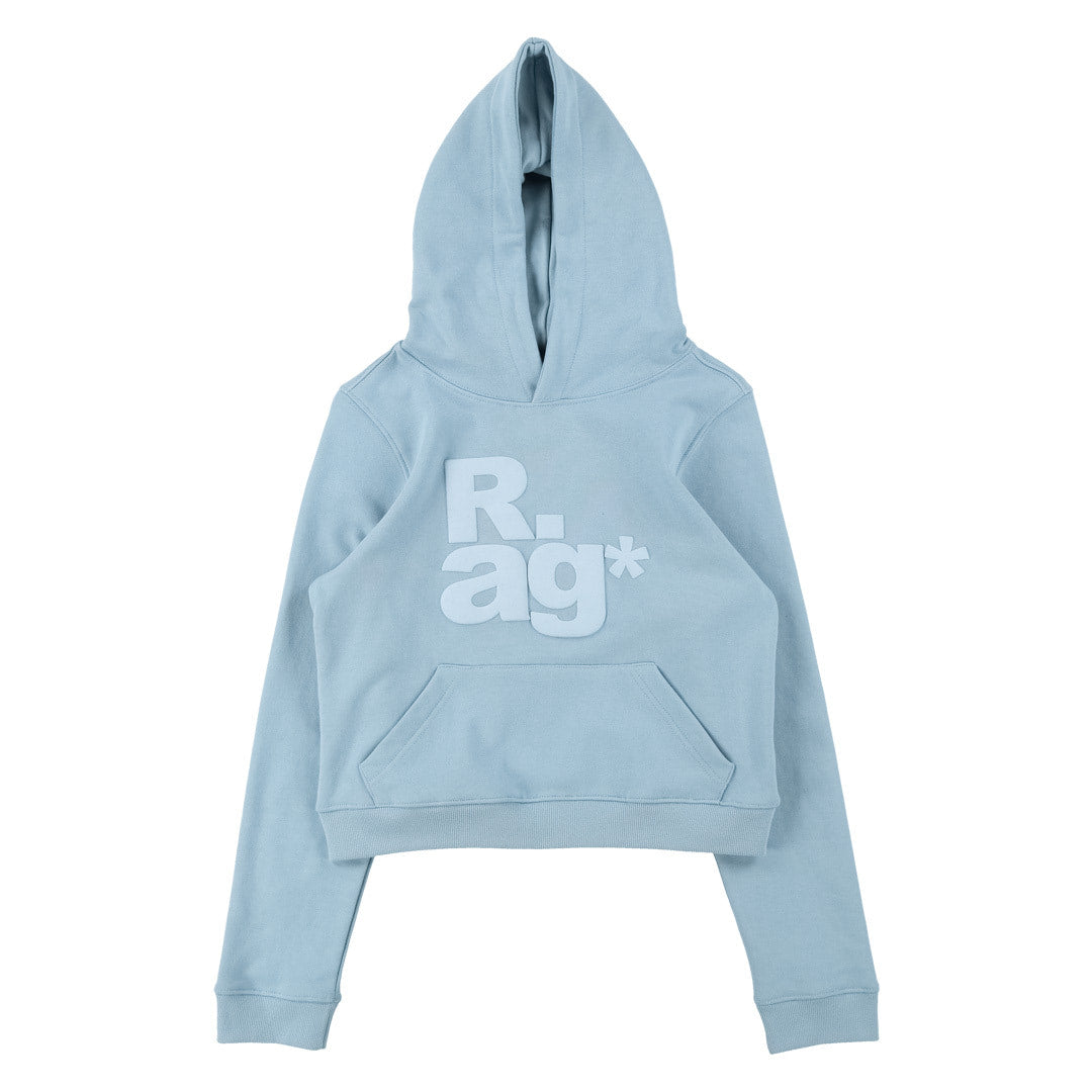 TCM sky blue rag hoodie womens minimalist comfort