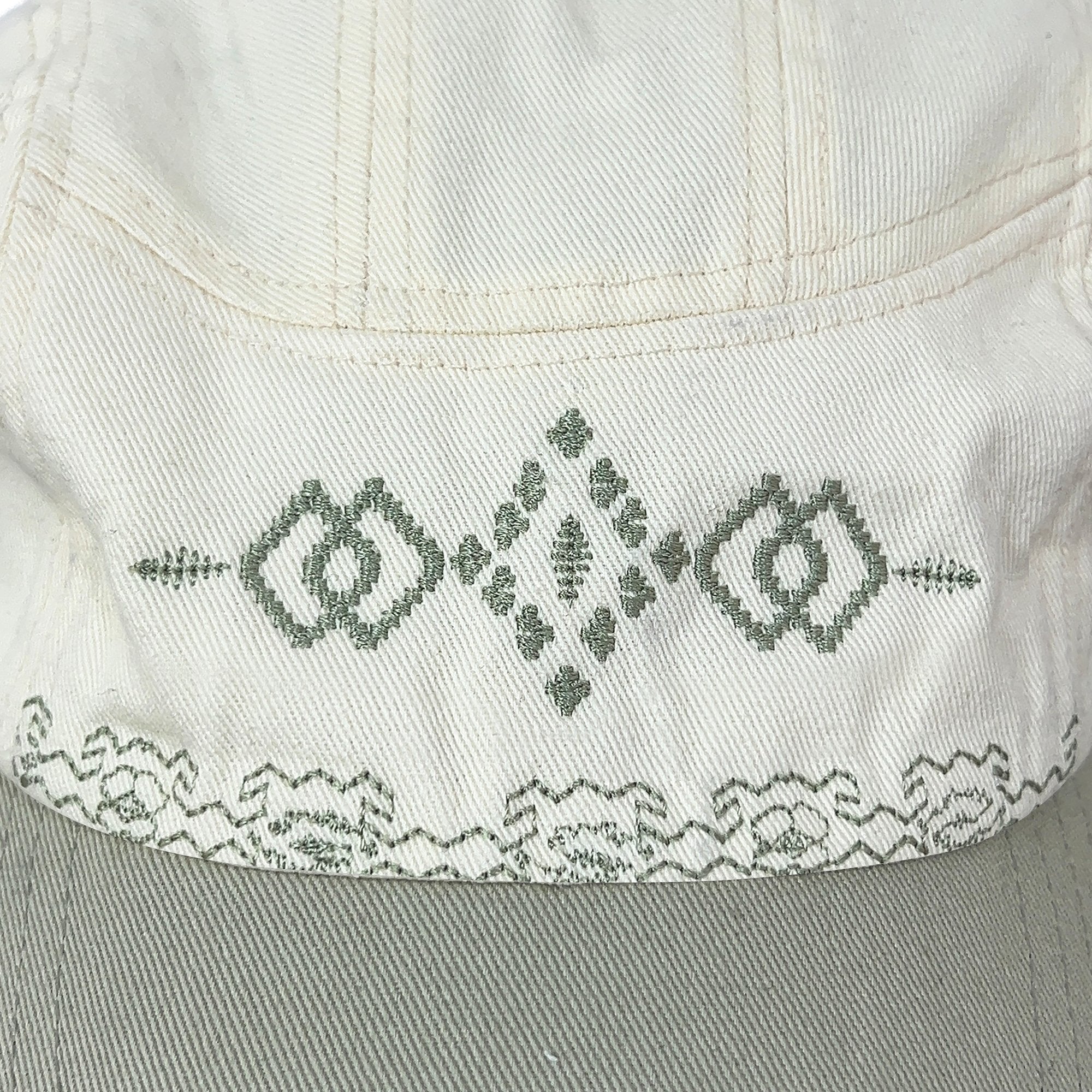 TCM ethnic 3 panel cap (ivory)