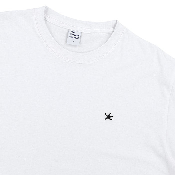 TCM starfish mini logo T (white)