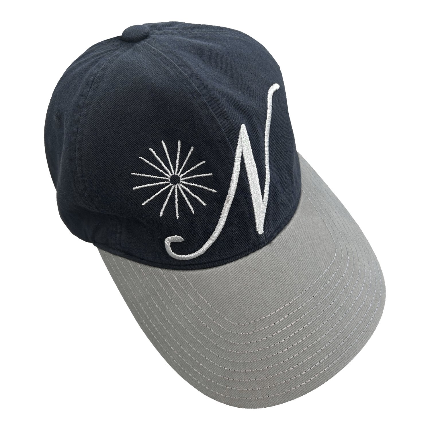 TCM on cap (navy)