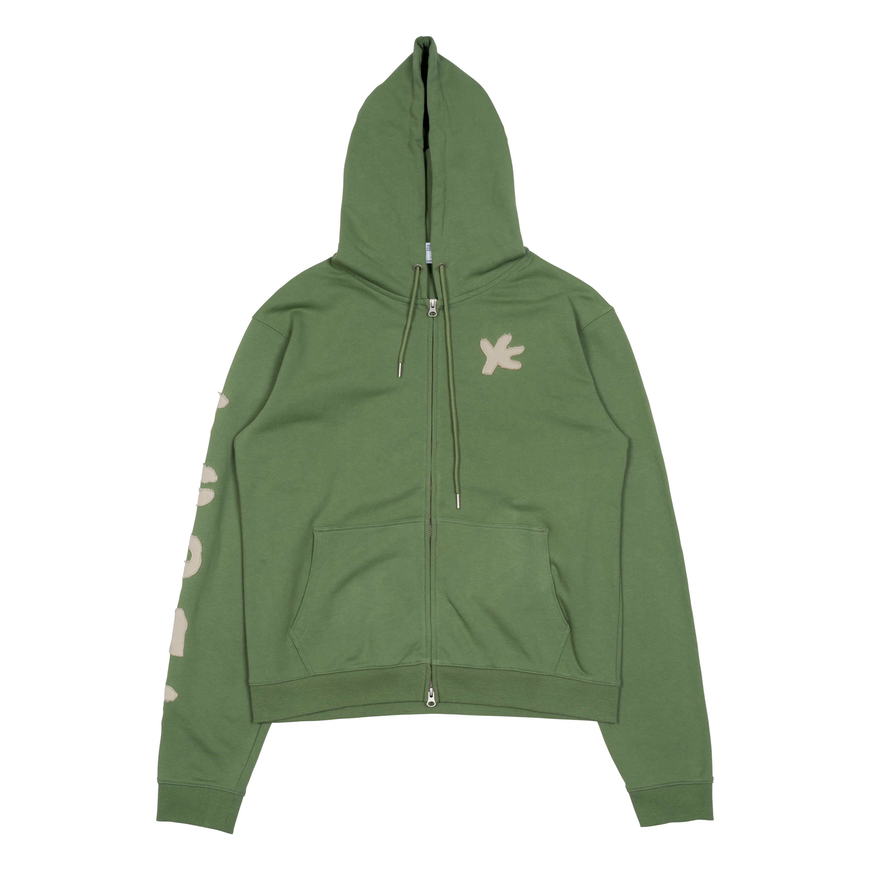 TCM tcdmt hooded zip-up (green)