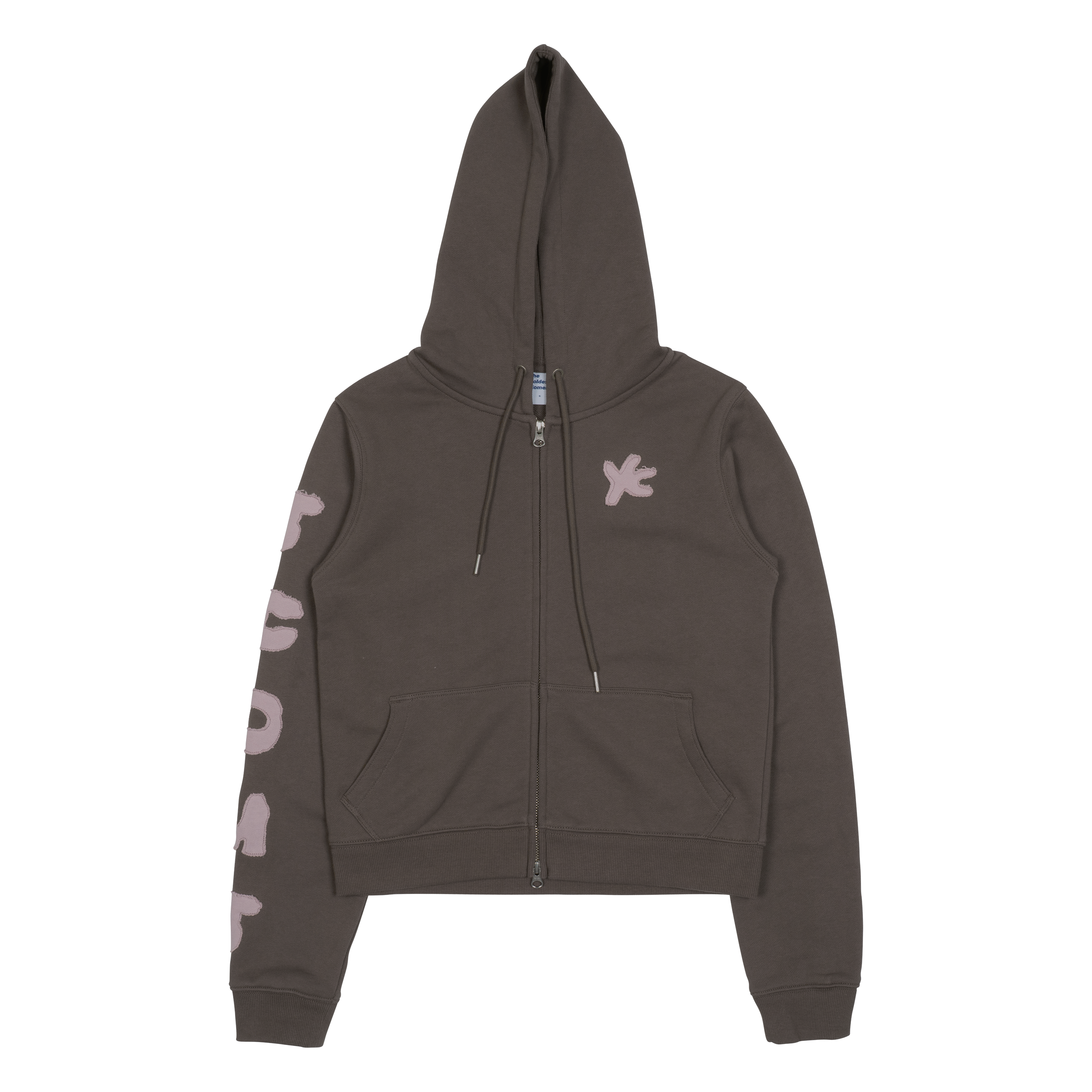 TCM tcdmt hooded zip-up (brown)