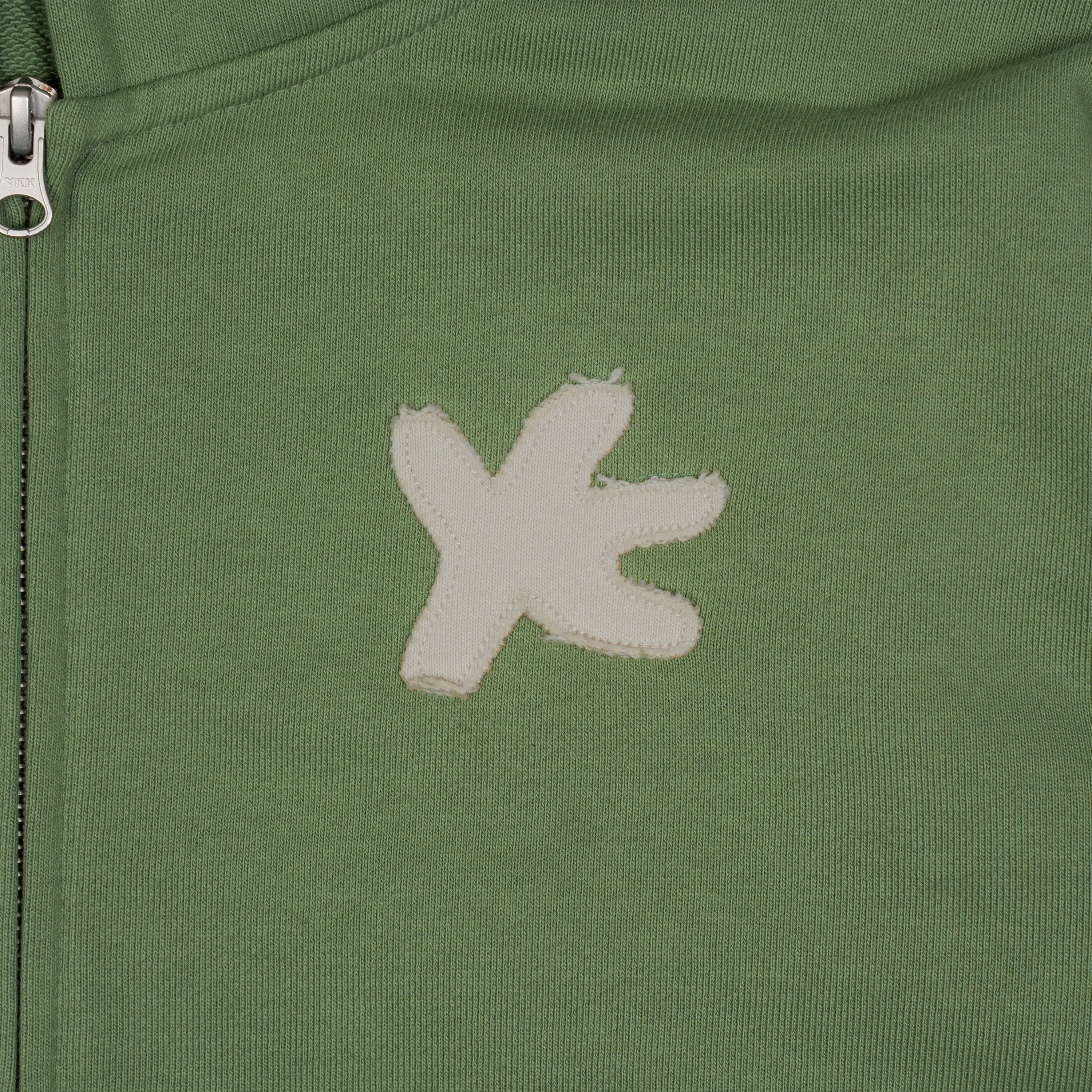 TCM tcdmt hooded zip-up (green)