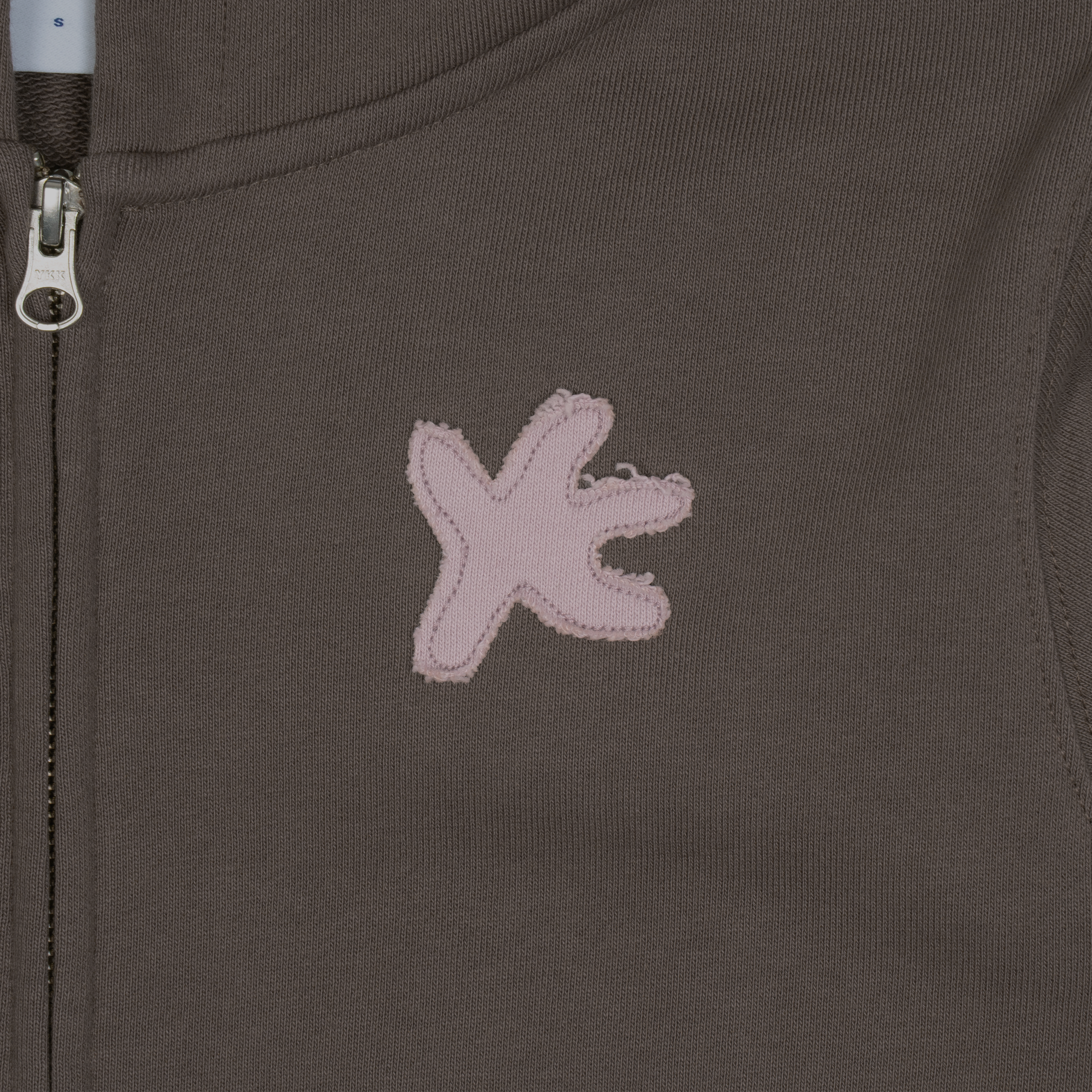 TCM tcdmt hooded zip-up (brown)